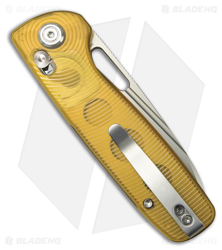 Kubey Bluff Crossbar Lock Knife Ultem (Bead Blast)