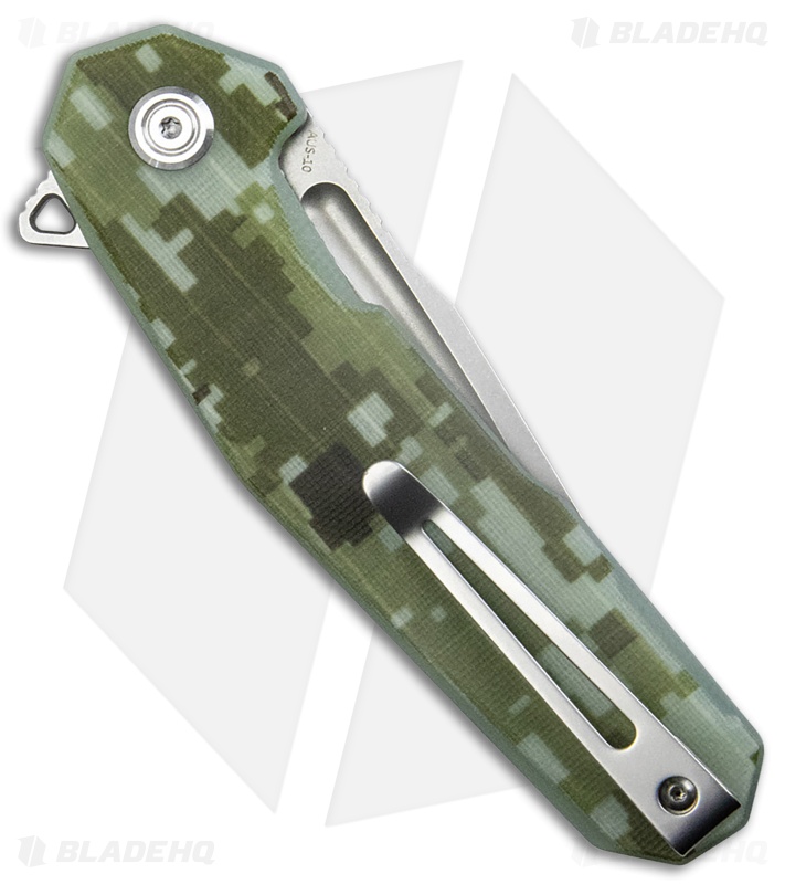 Kubey Carve Liner Lock Knife Camo G-10 (Sandblast) KB237H