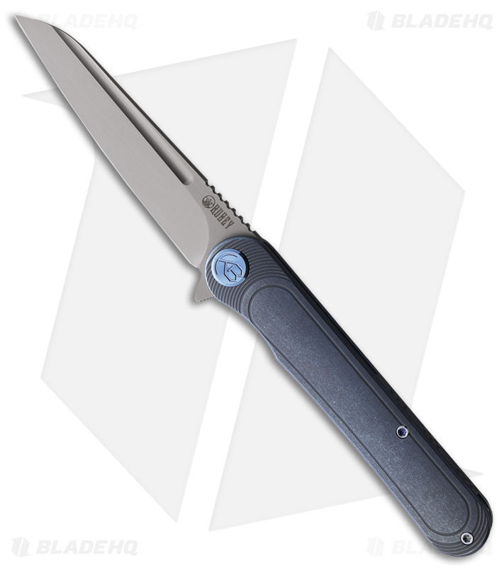 Kubey Dandy: Premium EDC Pocket Knife Blue Ti | Blade HQ