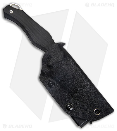  Kubey Golf EDC Fixed Blade Knife Black G-10 (3.1" Bead Blast AUS-10) KU230C
