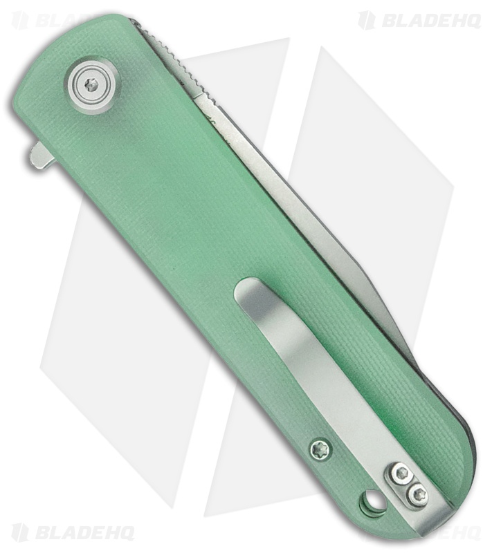 Kubey NEO Liner Lock Jade G-10 (2.99" Bead Blast)
