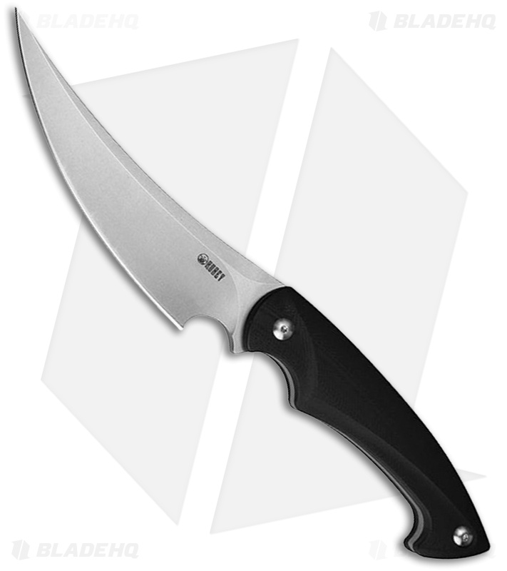 Kubey Persian Fixed Blade Knife Black G-10 (5.4" SW)