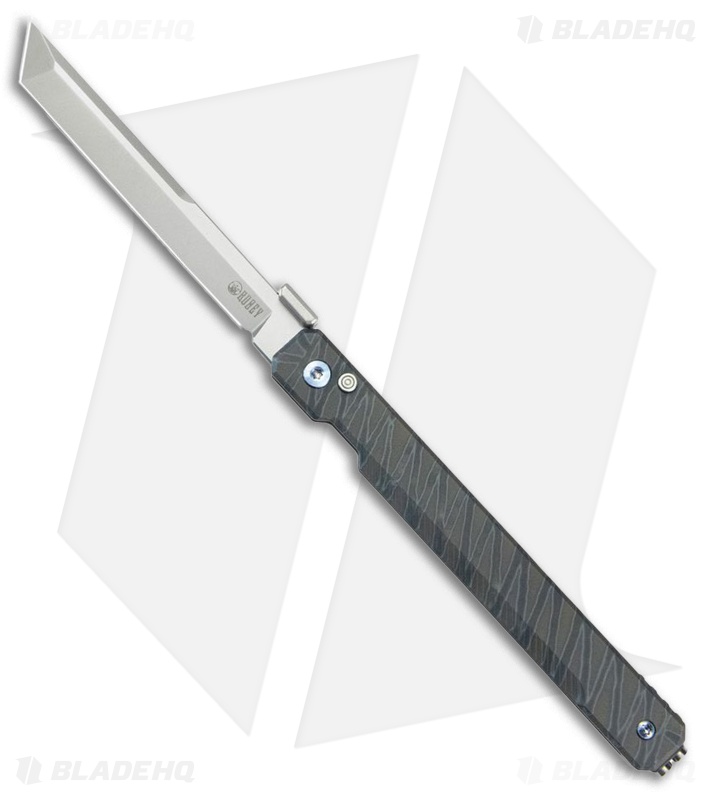 ✨グラビトンセラミック✨Cosmic Cube 携帯用❗️ Kubey Knives Prism Blue/Gray Flame Titanium Tanto BB 14C28N