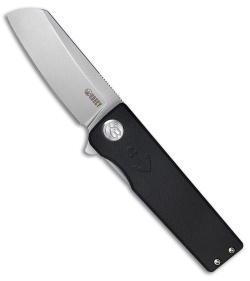 Kubey Sekira Sochi Sailor Liner Lock Knife Black G-10 (3.1" Bead Blast)