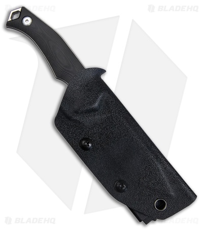 Kubey Swordfish Fixed Blade Knife Black G-10 (3.2" Bead Blast) KU184D