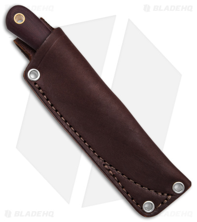 LT Wright Frontier Valley A2 Fixed Blade Double Red Micarta (3" Satin)