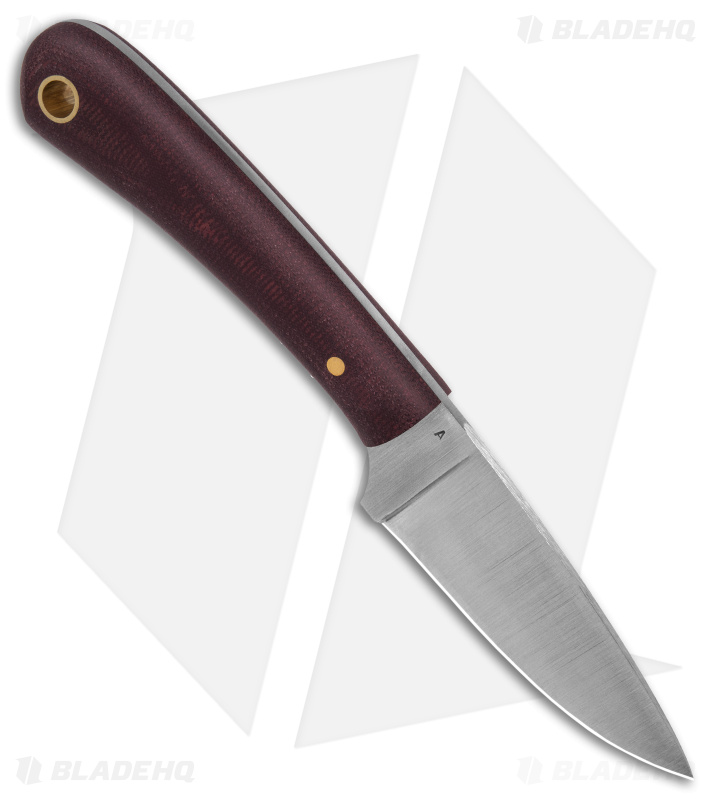 LT Wright Frontier Valley A2 Red Micarta (Satin) - Blade HQ