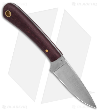 LT Wright Frontier Valley A2 Fixed Blade Double Red Micarta (3" Satin)