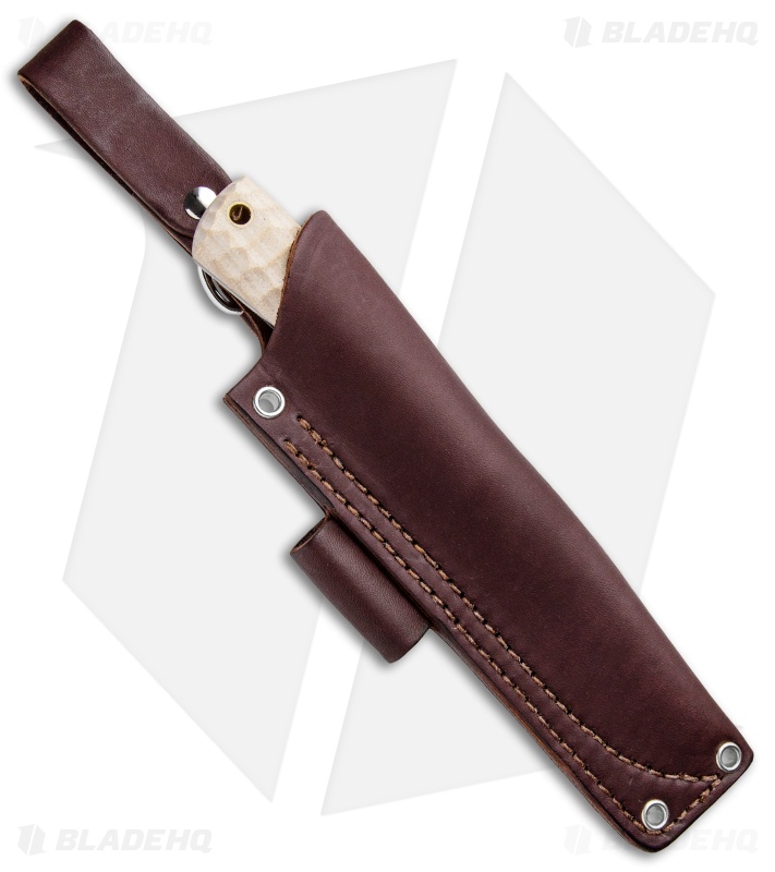 LT Wright Knives Gary Wines Bushcrafter Knife Snakeskin Micarta (4.5" Satin)