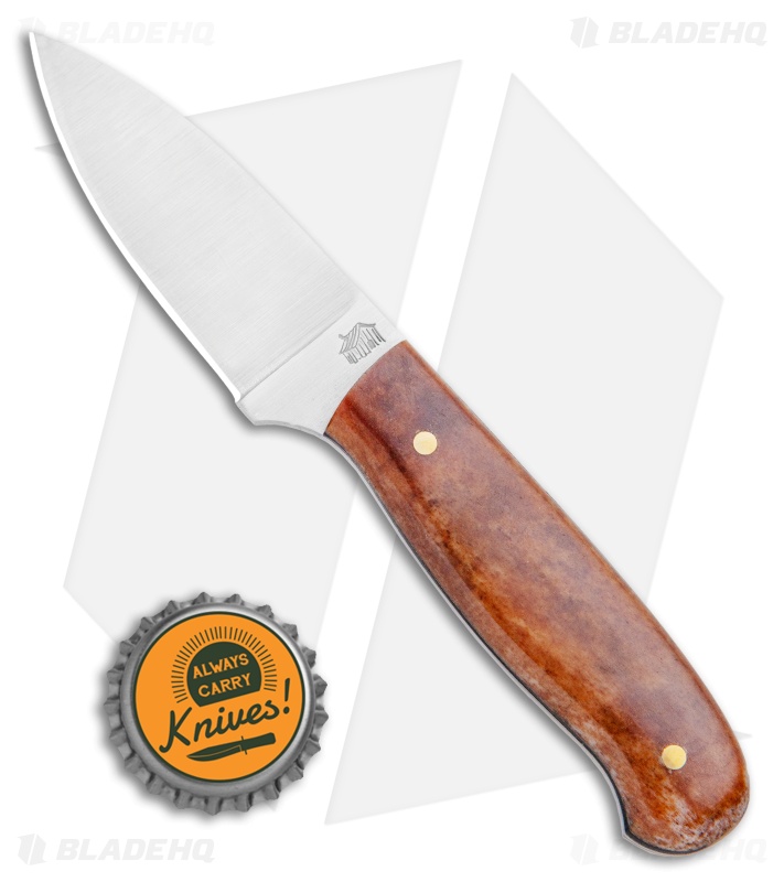 LT Wright Knives Patriot Fixed Blade Knife Bone/Black Liner (2.5" Satin CPM-3V)