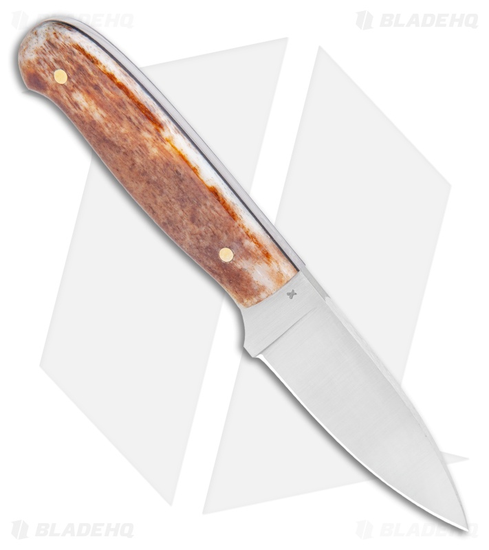 LT Wright Knives Patriot Fixed Blade Knife Bone/Black Liner (2.5" Satin CPM-3V)