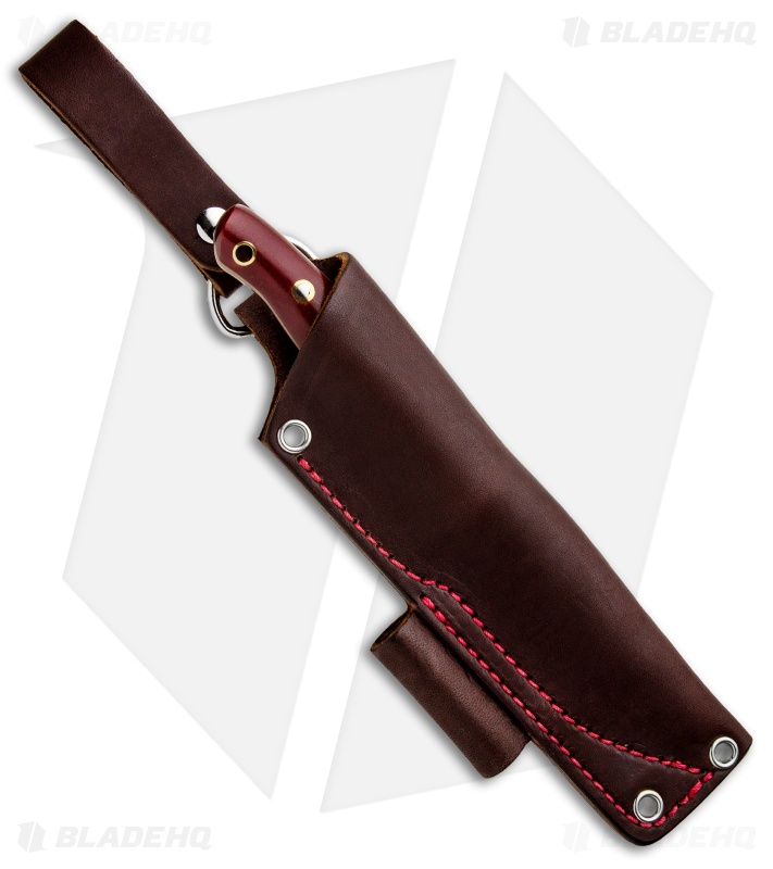LT Wright Vault Series #4 Fixed Blade Red G-10 w/ Coyote Liners (3.75" Satin A2)