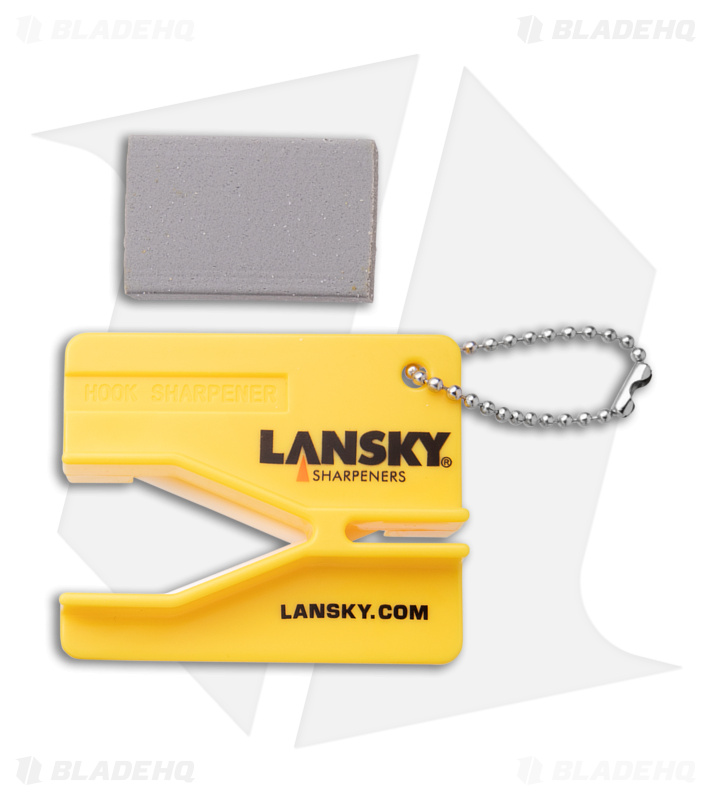 Lansky C-Clip Combo Knife Sharpener Yellow/Black/Gray