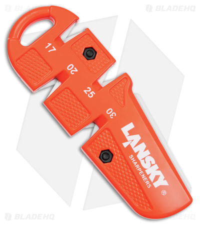 Lansky C-Sharp Carbide/Ceramic Knife Sharpener Orange