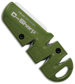 Lansky Diamond Sharp Pull Through Quad Angle Knife Sharpener Green