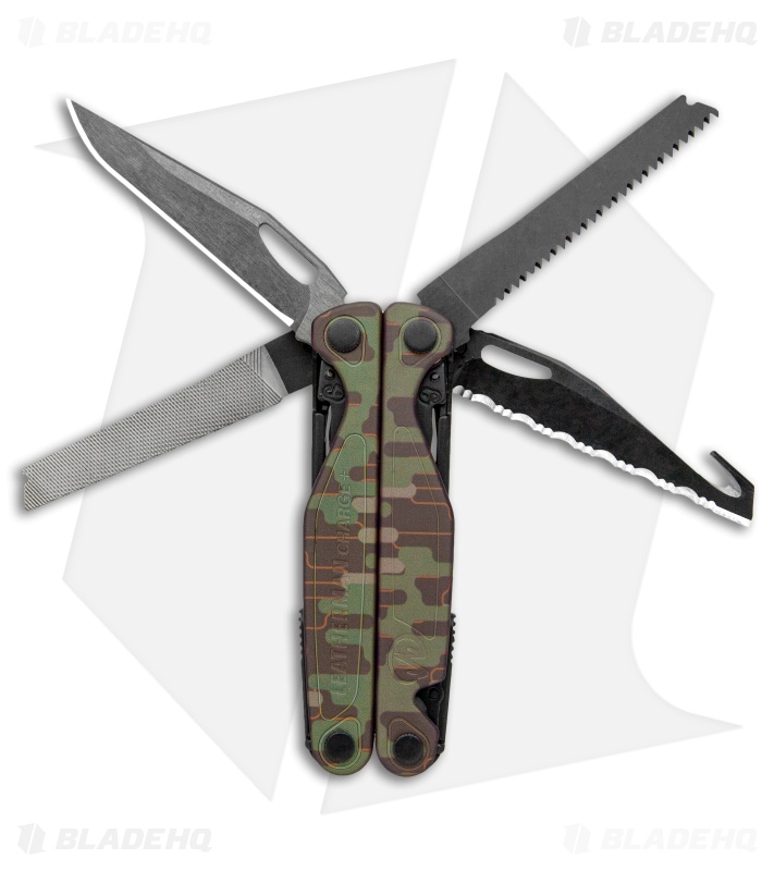 Leatherman Charge Plus Woodland Camo Multi Tool w/ Nylon Sheath (18-in-1) 832706