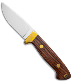 Linder ART.133 Custom Fixed Blade Knife Wood (3.3" Polished)