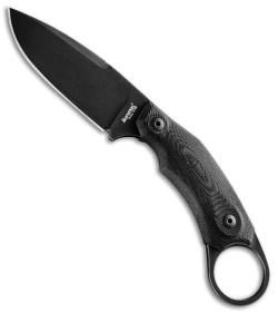 LionSteel Tomasso Rumici H2 Fixed Blade Knife G-10 (3.25" Black)