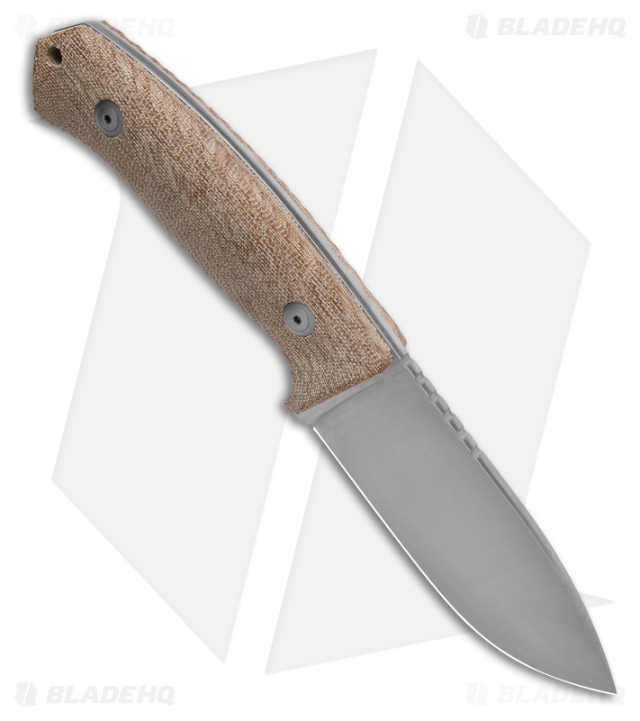 LionSTEEL M3 Hunting Fixed Blade Natural Micarta (4.25" Satin)
