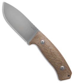 LionSTEEL M3 Hunting Fixed Blade Natural Micarta (4.25" Satin)