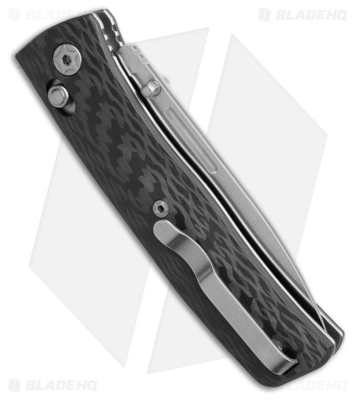 LionSTEEL NiNi Crossbar Lock Knife Carbon Fiber (2.7" Satin)