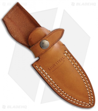 LionSteel M4 Fixed Blade Knife Santos Wood (3.75" Satin M390)
