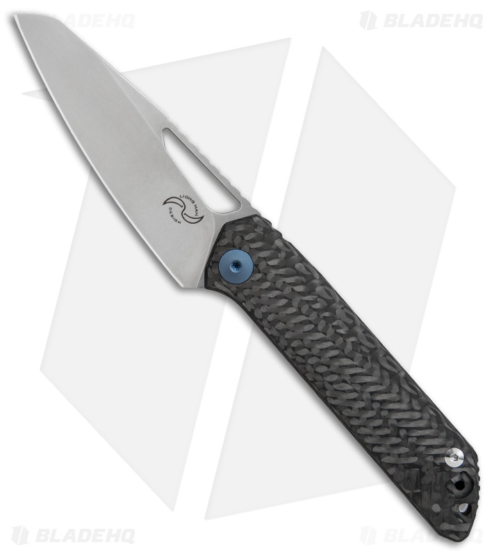Liong Mah Design KUF Kitchen Utility Frame Lock Carbon Fiber (3.8" Stonewash)
