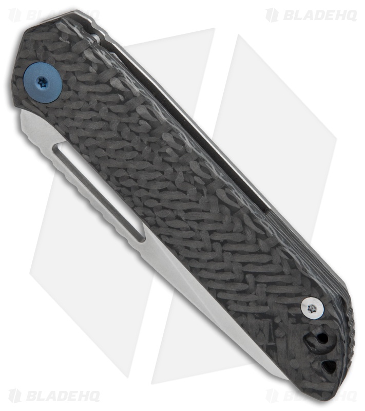 Liong Mah Design KUF Kitchen Utility Frame Lock Carbon Fiber (3.8" Stonewash)
