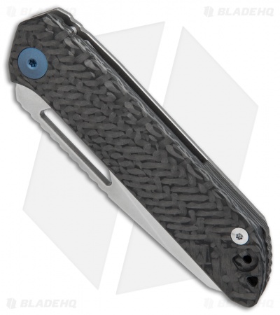 Liong Mah Design KUF Kitchen Utility Frame Lock Carbon Fiber (3.8" Stonewash)