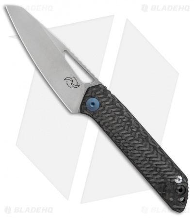Liong Mah Design KUF Kitchen Utility Frame Lock Carbon Fiber (3.8" Stonewash)