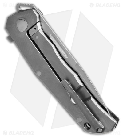 LionSteel Q4ttro Frame Lock Knife Titanium + Carbon Fiber (3.1" Satin)