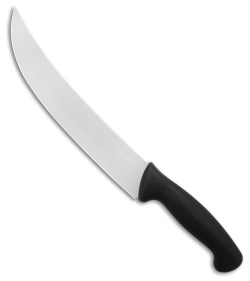 Lulucut Fixed Blade Butcher Knife Black Polymer (10" Satin) P035-0103B10