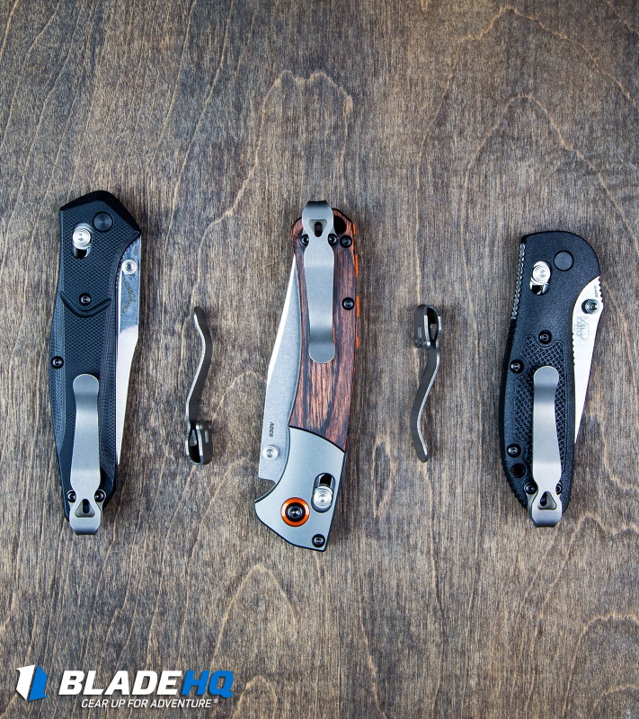 Lynch Northwest Benchmade/Emerson/ZT/Pro-Tech Deep Carry Pocket Clip (Black)
