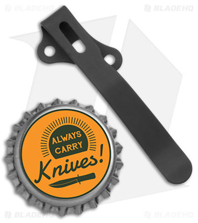 Lynch Northwest Demko Short-Deep Carry Right Hand Ti Pocket Clip (Blacksmith) 