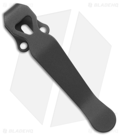 Lynch Northwest Short Titanium Benchmade Pocket Clip (Sandwashed)