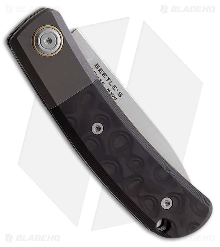 Maxace Beetle-S Slip Joint Knife Carbon Fiber (3.25" Satin)