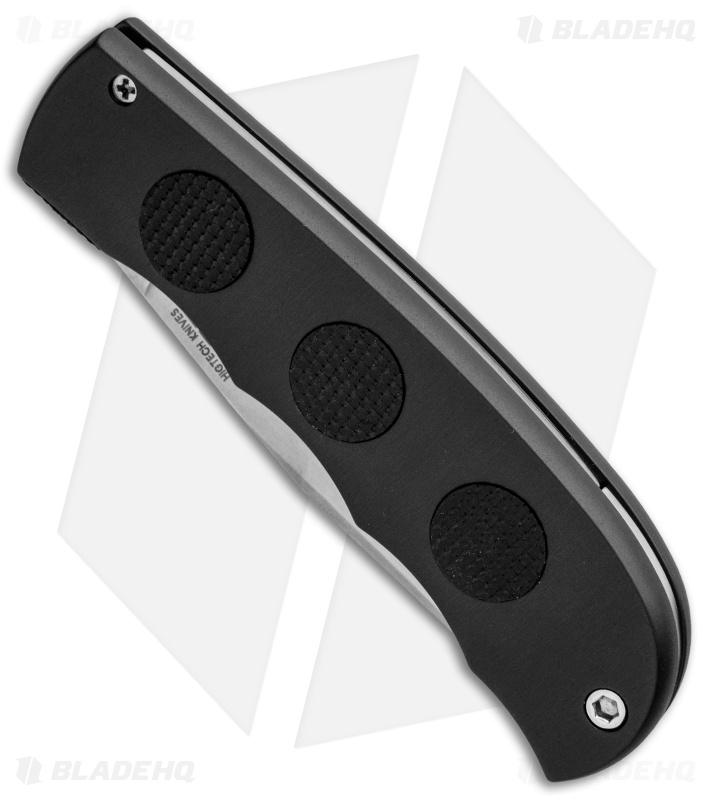 MCM HighTech Hidden Release Automatic Knife Black (3.25" Stonewash) 