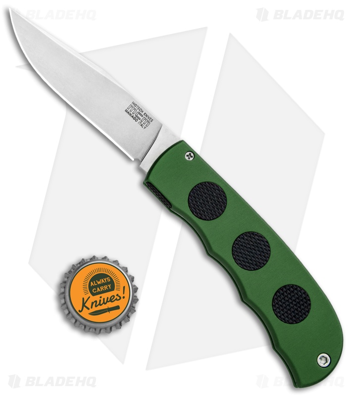 MCM HighTech Hidden Release Automatic Knife Green (3.25" Stonewash) 