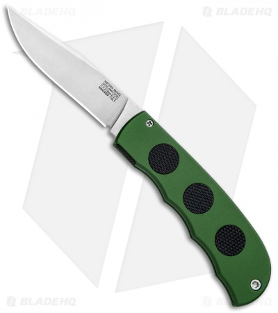 MCM HighTech Hidden Release Automatic Knife Green (3.25" Stonewash) 