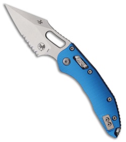 Microtech Stitch Ram-Lok Knife Blue Aluminum (3.7" Stonewash)