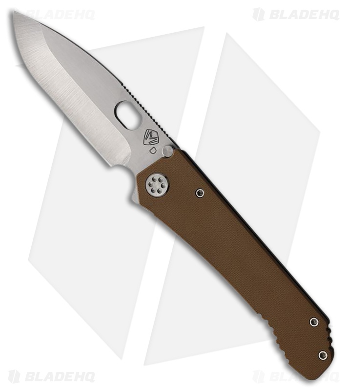 キルケー Medford Deployment Framelock Coyote Brown G10 - Blade HQ