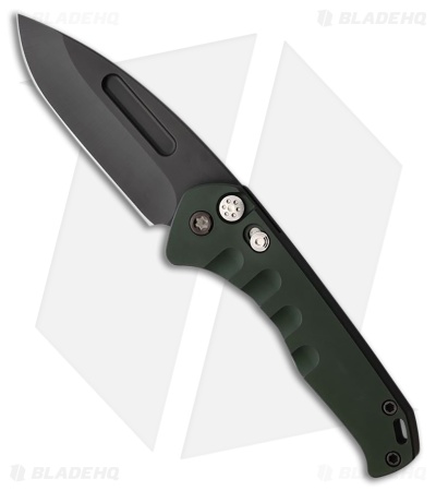 Medford Praetorian Swift Automatic Knife Green Aluminum (3.3" PVD)