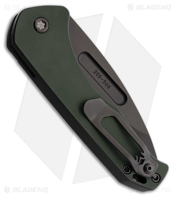 Medford Praetorian Swift Automatic Knife Green Aluminum (3.3" PVD)