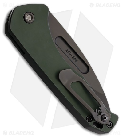 Medford Praetorian Swift Automatic Knife Green Aluminum (3.3" PVD)