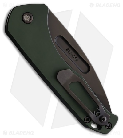 Medford Praetorian Swift Automatic Knife Green Aluminum (3.3" PVD)