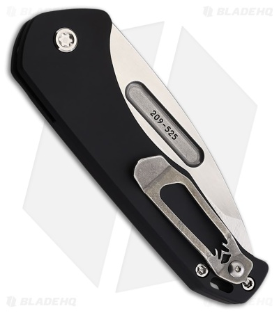 Medford Auto Swift S35VN Tanto Black Aluminum (3.25" Tumbled)