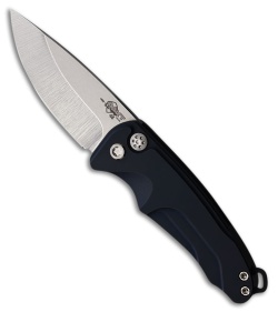 Medford Smooth Criminal Automatic Button Lock Knife Aluminum Blue (3" Tumbled)