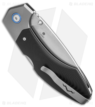 MKM Hero Back Lock Knife Black G-10 (3.75" SW)