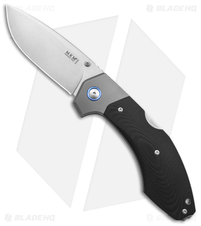 MKM Hero Back Lock Knife Black G-10 (3.75" SW)