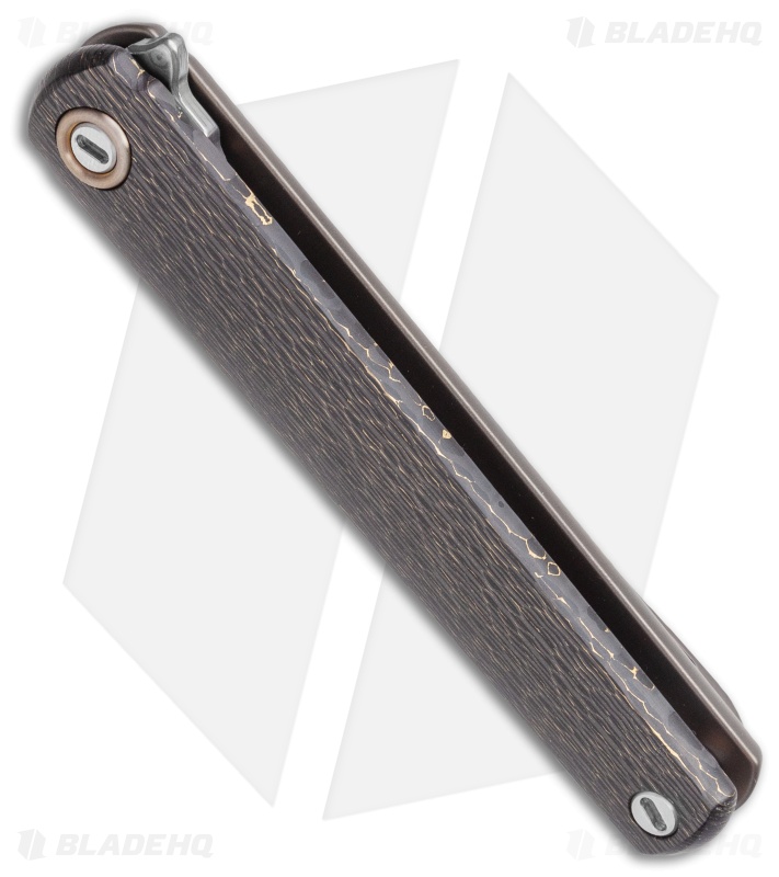Maniago Knife Makers MKM Zieba 60th Flame Executive Damascu
